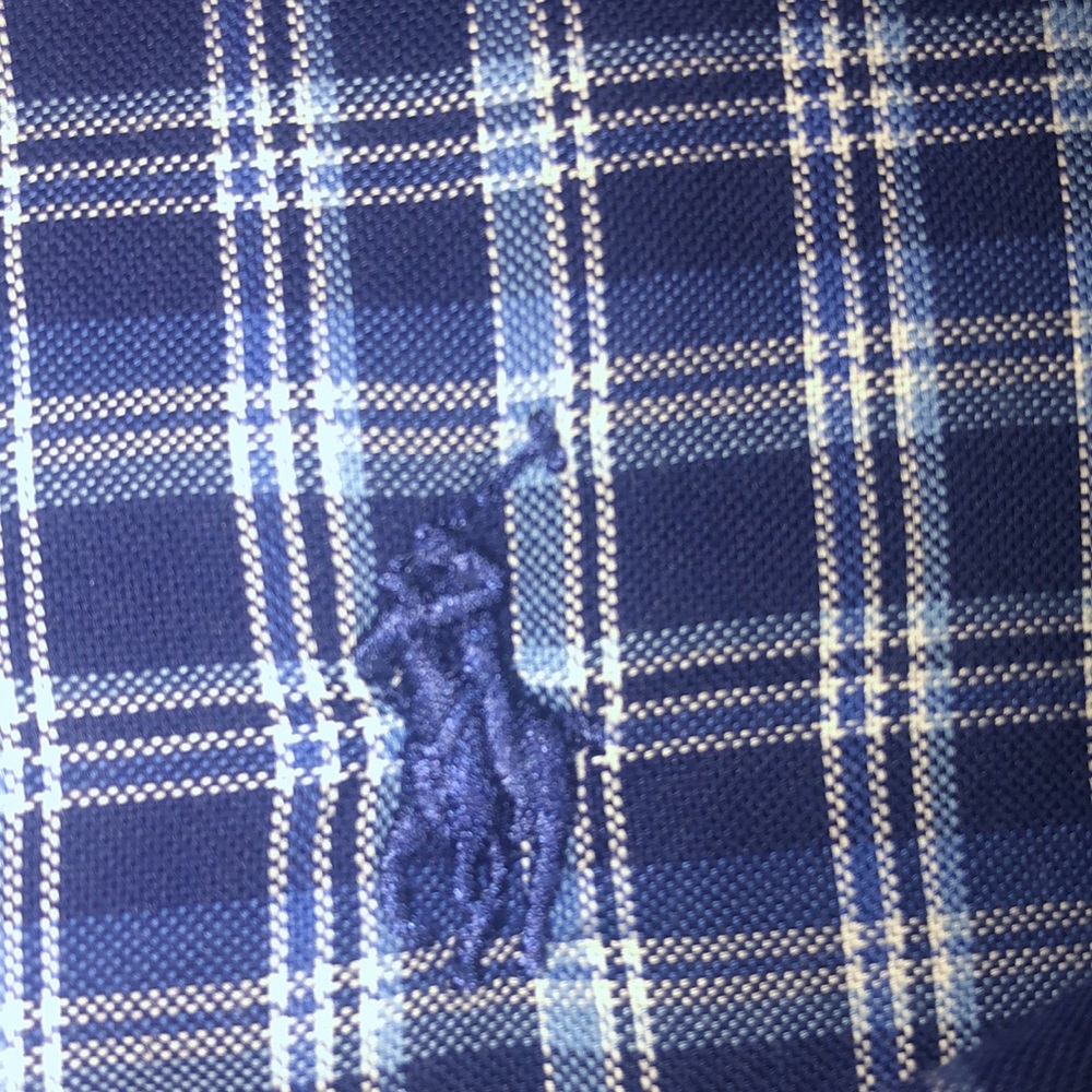 Blue Ralph Lauren button down - Picture 3 of 3